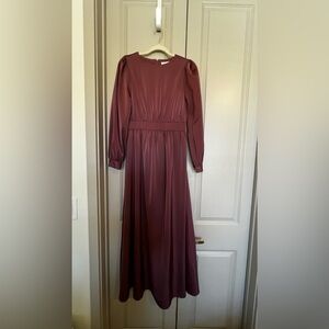 Long Sleeve Maxi Dress.